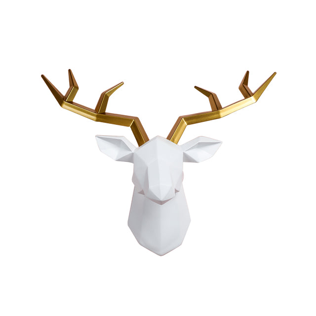 Noble Deer Wall Sculpture