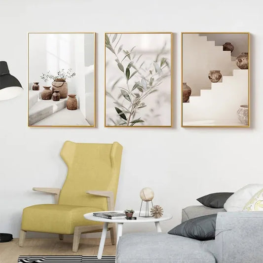 Modern Neutral Canvas Art