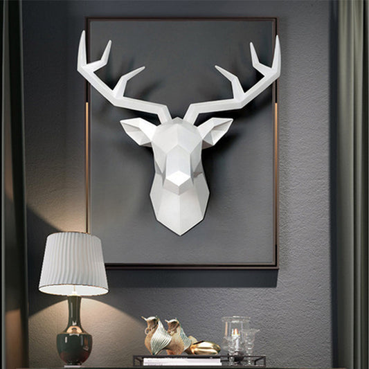 Noble Deer Wall Sculpture