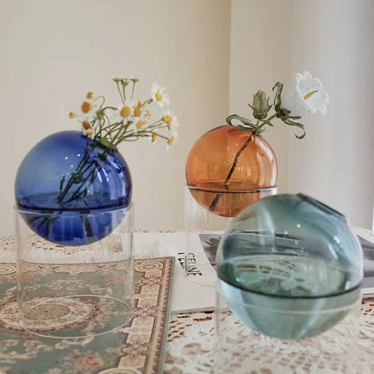 LunaSphere Glass Vase